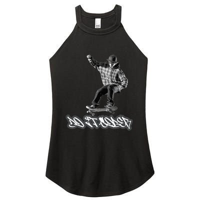Do It Sober Aa & Na Sayings Women's Perfect Tri Rocker Tank