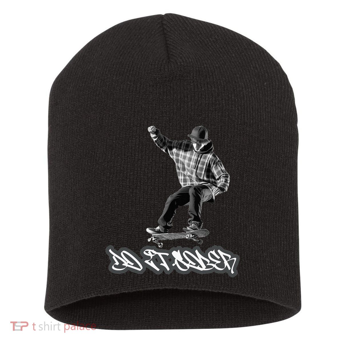 Do It Sober Aa & Na Sayings Short Acrylic Beanie