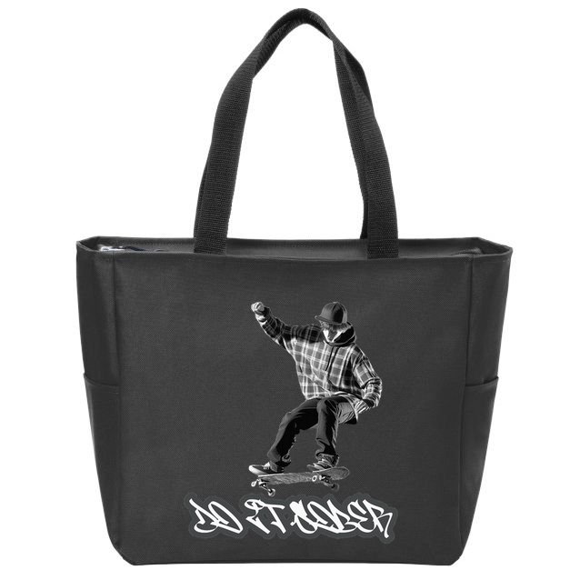 Do It Sober Aa & Na Sayings Zip Tote Bag