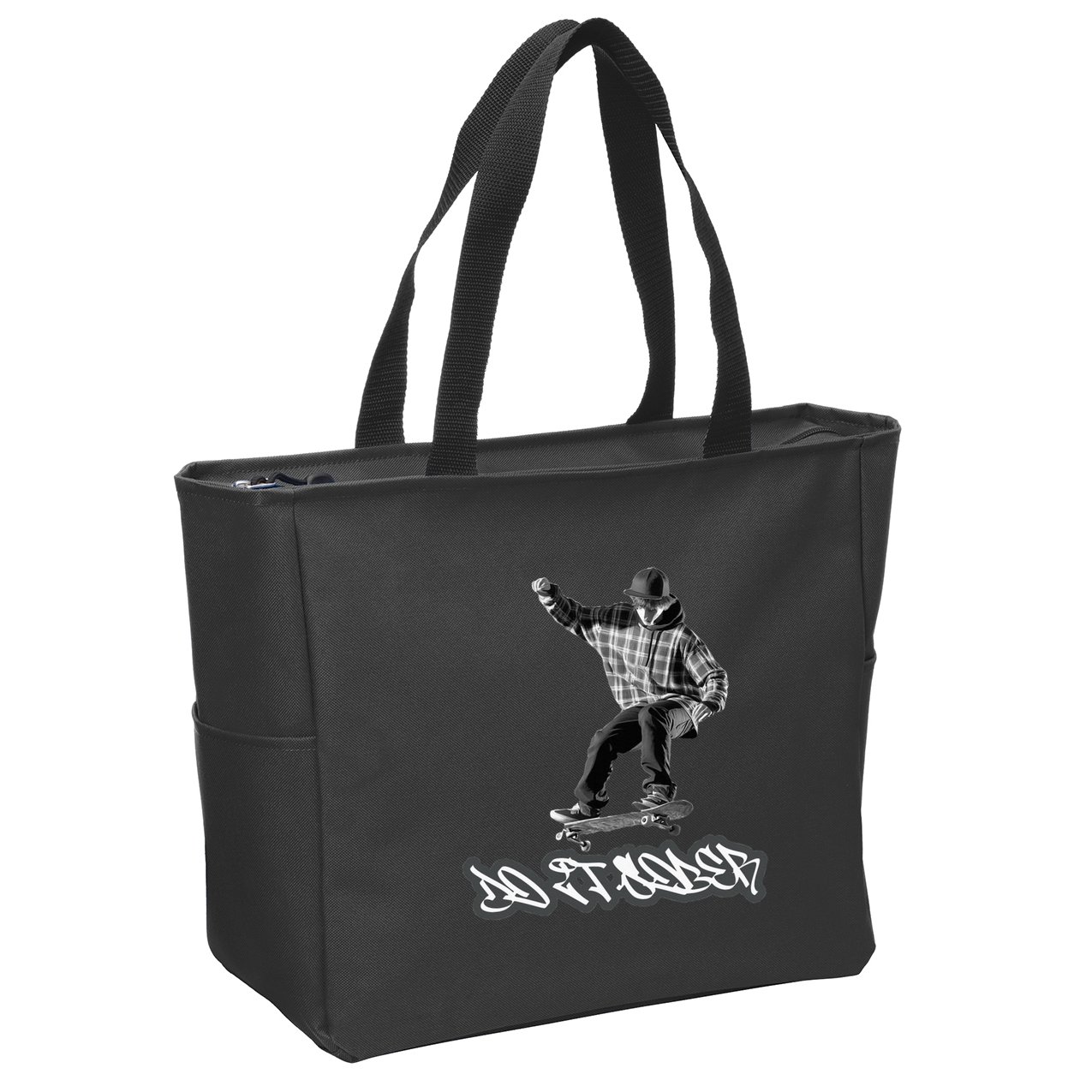 Do It Sober Aa & Na Sayings Zip Tote Bag