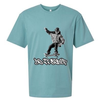 Do It Sober Aa & Na Sayings Sueded Cloud Jersey T-Shirt