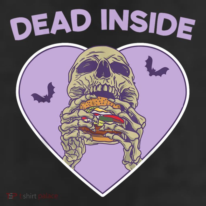 Dead Inside Skeleton Funny Skeleton Eating Adult Drive Performance Visor