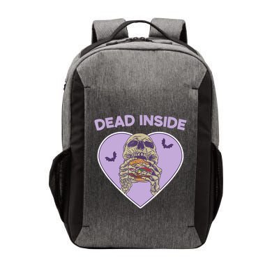 Dead Inside Skeleton Funny Skeleton Eating Vector Backpack