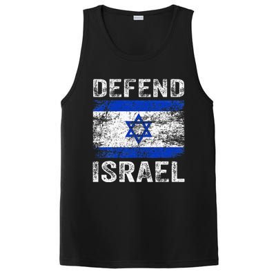 Defend Israel Support Israel I Stand With Israel Israel Flag PosiCharge Competitor Tank