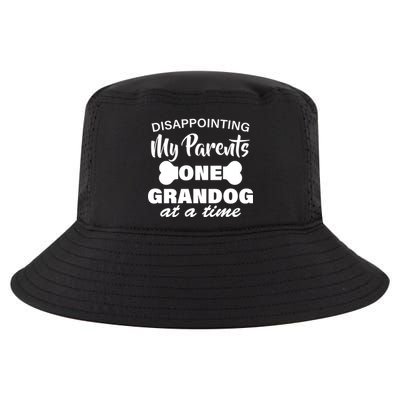 Disappointing My Parents One Grandog At A Time Cool Comfort Performance Bucket Hat