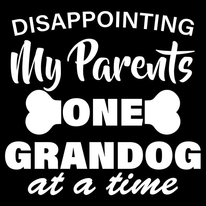 Disappointing My Parents One Grandog At A Time 16 in Basic Backpack