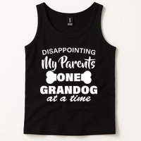 Disappointing My Parents One Grandog At A Time Tank Top
