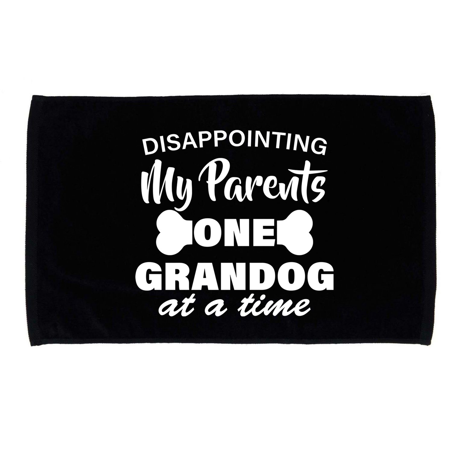 Disappointing My Parents One Grandog At A Time Microfiber Hand Towel