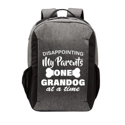 Disappointing My Parents One Grandog At A Time Vector Backpack