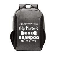 Disappointing My Parents One Grandog At A Time Vector Backpack