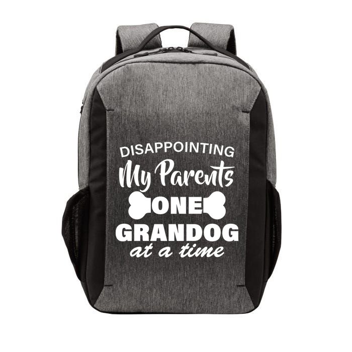 Disappointing My Parents One Grandog At A Time Vector Backpack