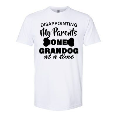 Disappointing My Parents One Grandog At A Time Softstyle® CVC T-Shirt