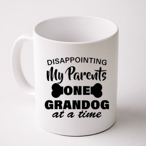 Disappointing My Parents One Grandog At A Time Coffee Mug