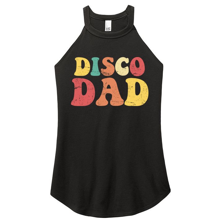 Disco Dad Women's Perfect Tri Rocker Tank