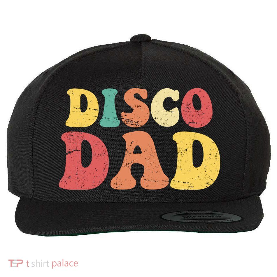 Disco Dad Wool Snapback Cap
