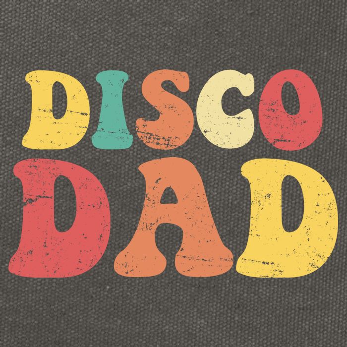 Disco Dad Cotton Canvas Backpack