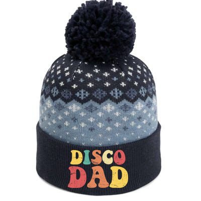 Disco Dad The Baniff Cuffed Pom Beanie