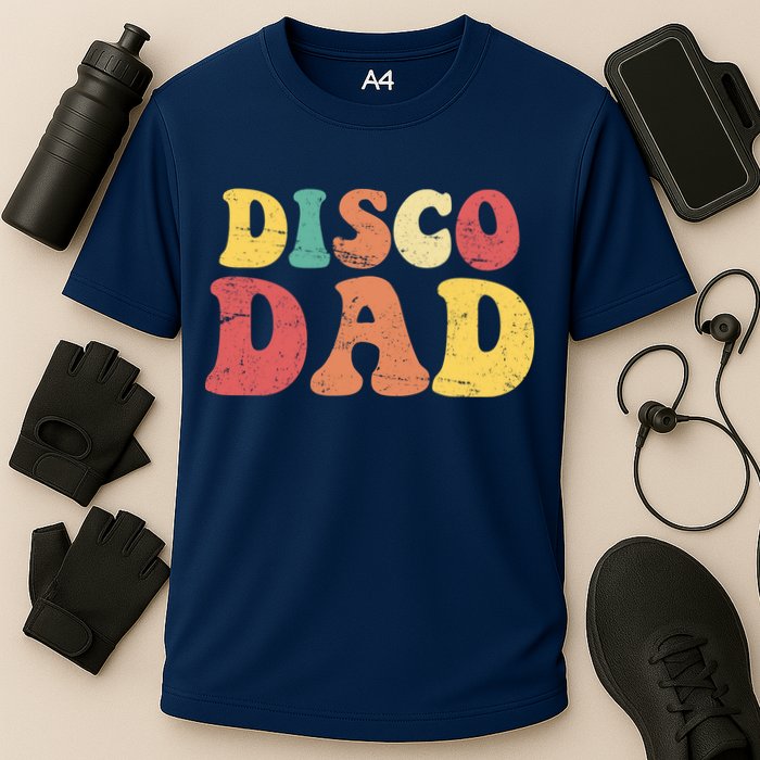 Disco Dad Cooling Performance Crew T-Shirt