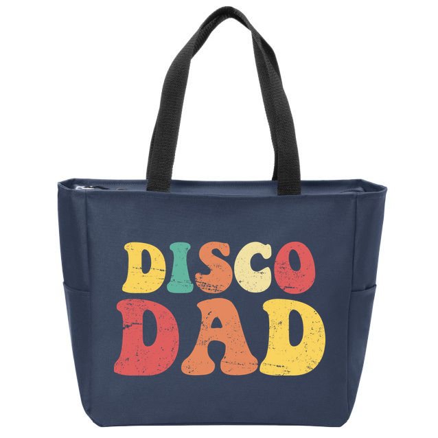 Disco Dad Zip Tote Bag