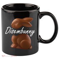 Disembunny 11oz C Handle Ceramic Mug