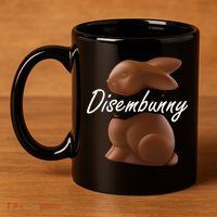 Disembunny 11oz C Handle Ceramic Mug