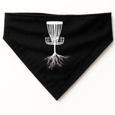 Disk Golf Tree Roots Funny Sports USA-Made Doggie Bandana