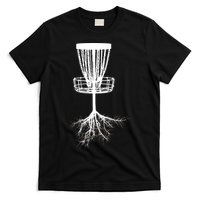 Disk Golf Tree Roots Funny Sports T-Shirt