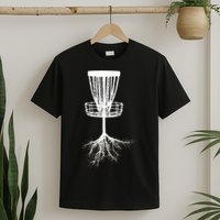 Disk Golf Tree Roots Funny Sports T-Shirt