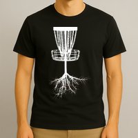 Disk Golf Tree Roots Funny Sports T-Shirt