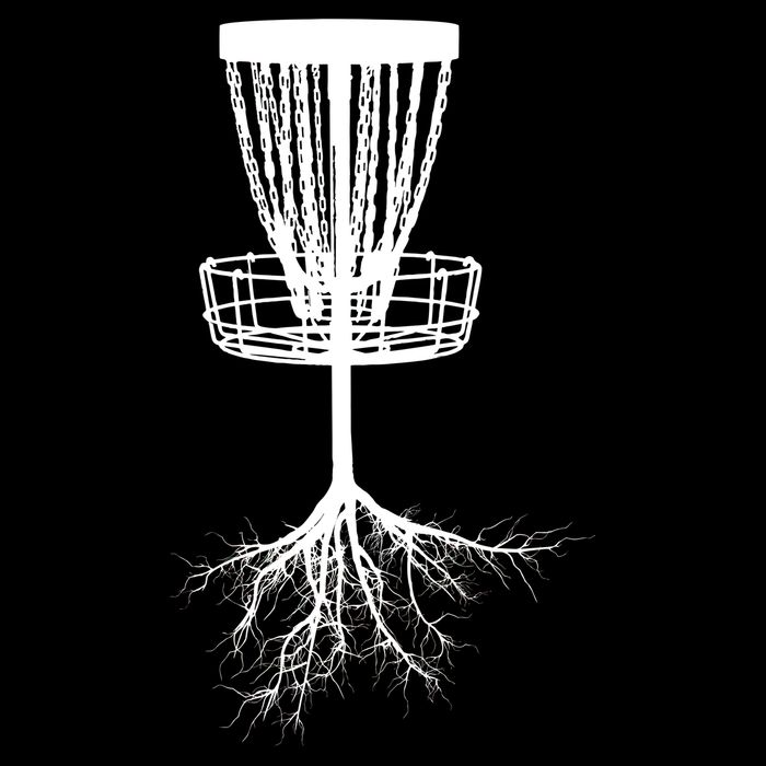 Disk Golf Tree Roots Funny Sports T-Shirt