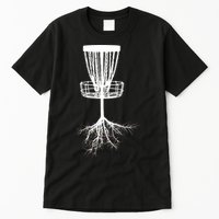 Disk Golf Tree Roots Funny Sports Tall T-Shirt