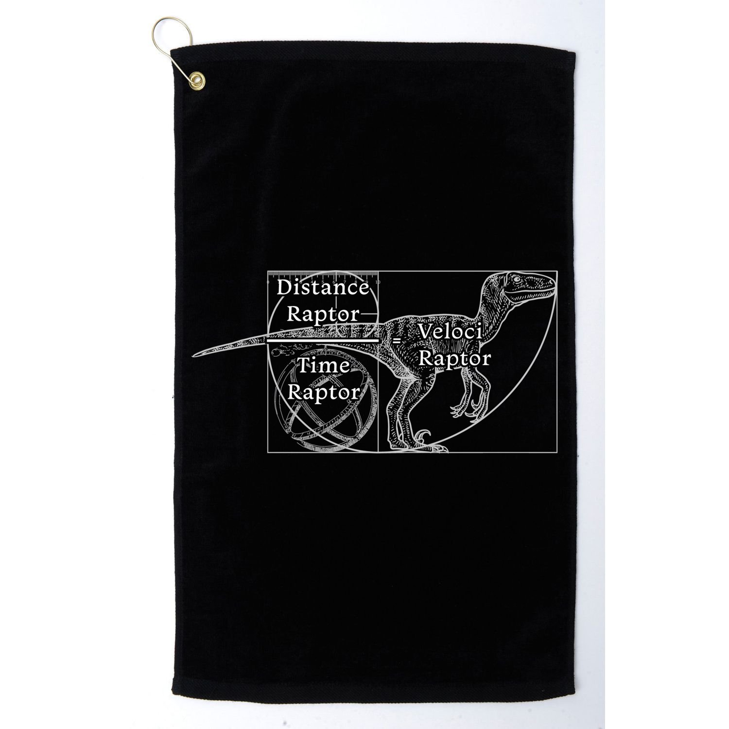 Distance Time Veloci Raptor Golf Towel