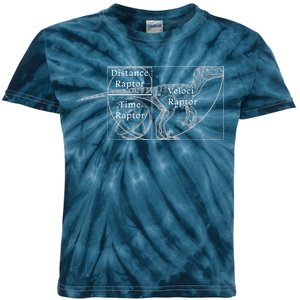 Distance Time Veloci Raptor Kids Tie-Dye T-Shirt