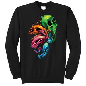 Distorted Skulls Sweatshirt