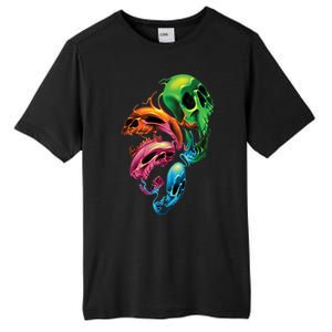 Distorted Skulls Tall Fusion ChromaSoft Performance T-Shirt