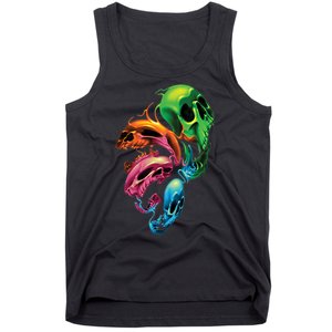 Distorted Skulls Tank Top