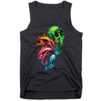 Distorted Skulls Tank Top