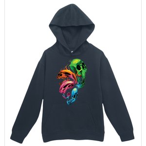 Distorted Skulls Urban Pullover Hoodie