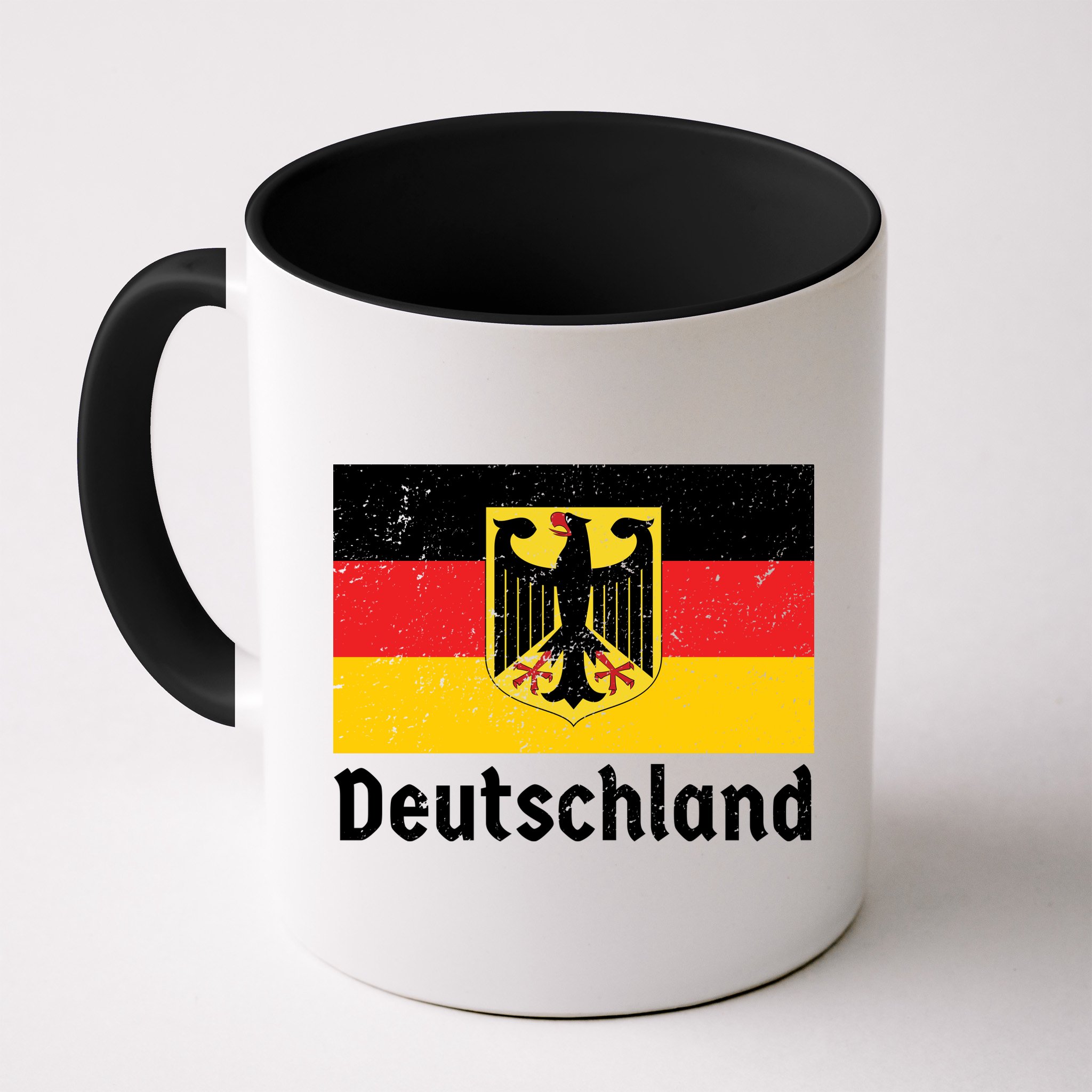Distress German Deutschland Flag  Mug