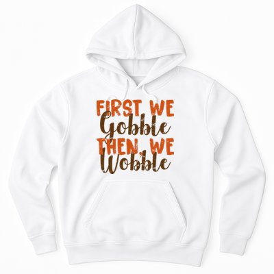 Distress Thanksgiving Wobble Hoodie