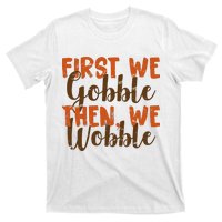 Distress Thanksgiving Wobble T-Shirt