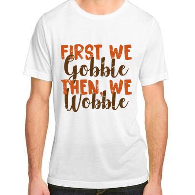 Distress Thanksgiving Wobble Adult ChromaSoft Performance T-Shirt