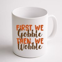 Distress Thanksgiving Wobble Coffee Mug