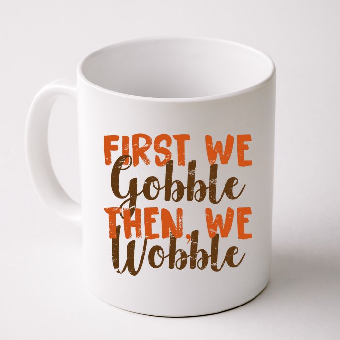 Distress Thanksgiving Wobble Coffee Mug