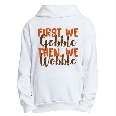 Distress Thanksgiving Wobble Urban Pullover Hoodie