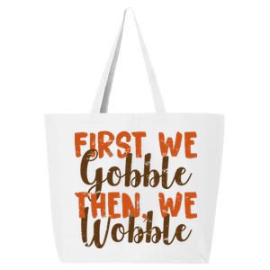 Distress Thanksgiving Wobble 25L Jumbo Tote