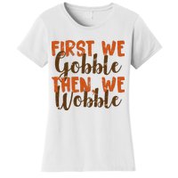 Distress Thanksgiving Wobble Women's T-Shirt