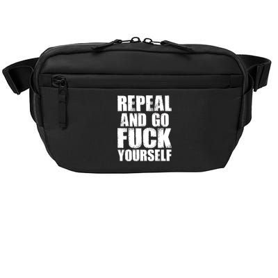 Distressed - Repeal And Go F Yourself Bold Text Crossbody Pack