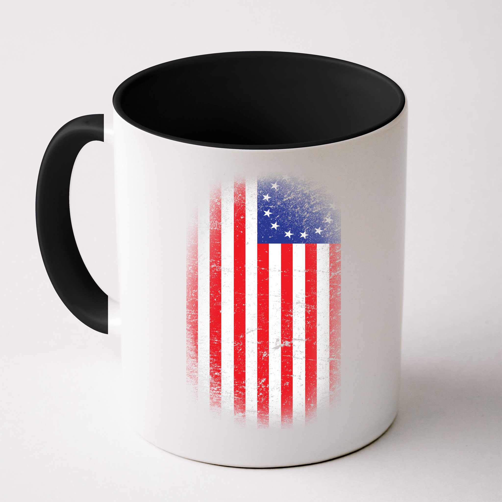 Distressed 13 Colonies Betsy Ross First American Flag Mug