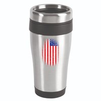 Distressed 13 Colonies Betsy Ross First American Flag 16oz Travel Tumbler
